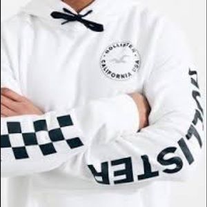 hollister checkerboard hoodie